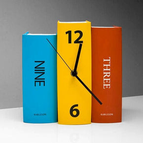 Stationary Decor Books Clock (2061845758041)