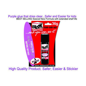 Stationary Tech & Office Large Blak High Quality Glue stick 35g (2061800407129)