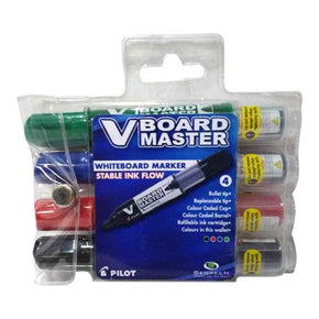 Stationary Tech & Office MARKER WBRD PILOT V ASS 4PK PLWBMAVBMW4 (2061690208345)