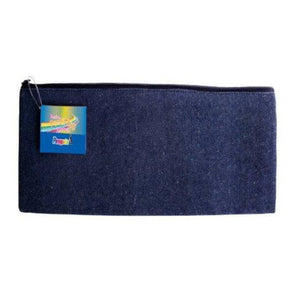 Stationary Tech & Office Pencil Bag Croxley Denim (2061838450777)