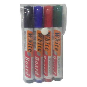 Stationary Tech & Office WHITE BOARD MARKER 4PC (2061689651289)