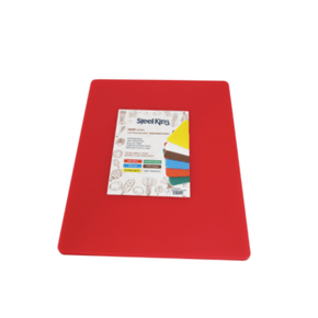 STEEL KING CHOPPING BOARD Steel King Cutting Board Large Red 500x380MM (6585027428441)