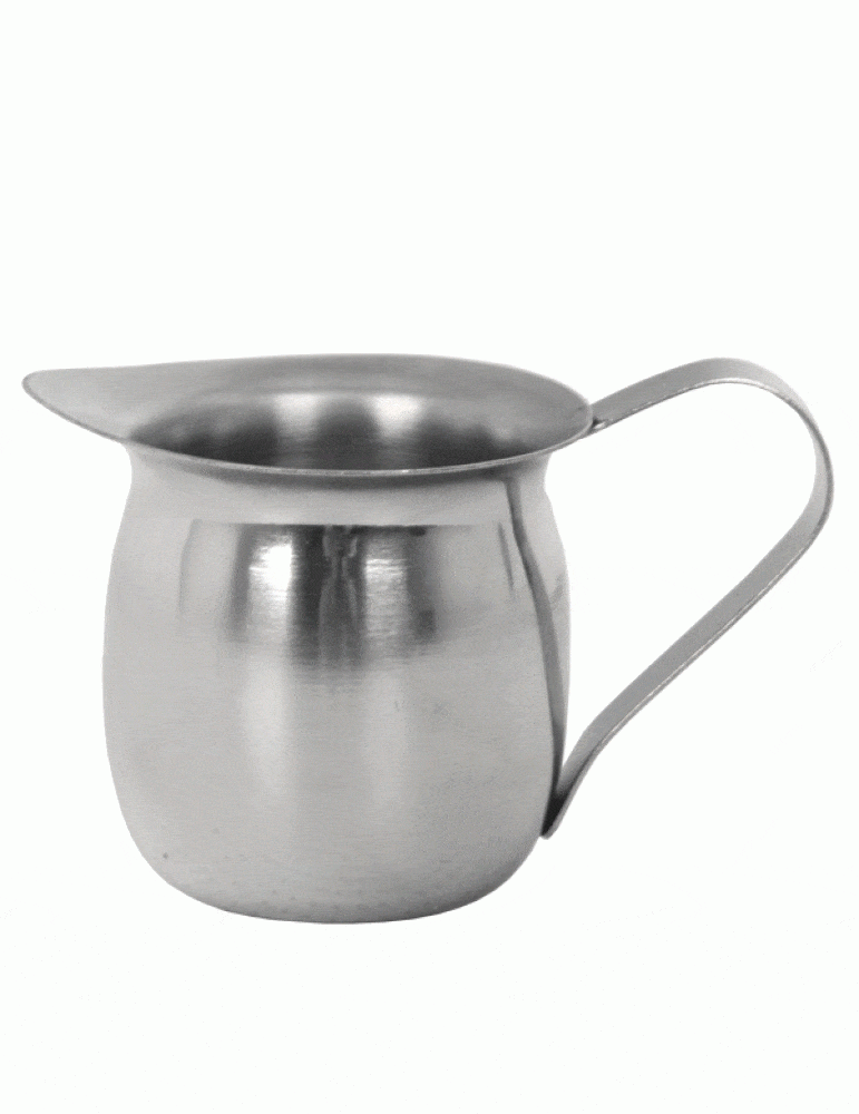 STEEL KING TRAY Steel King Milk Jug Belled 85ml Stainless Steel 4.BMJ085 (7218621579353)