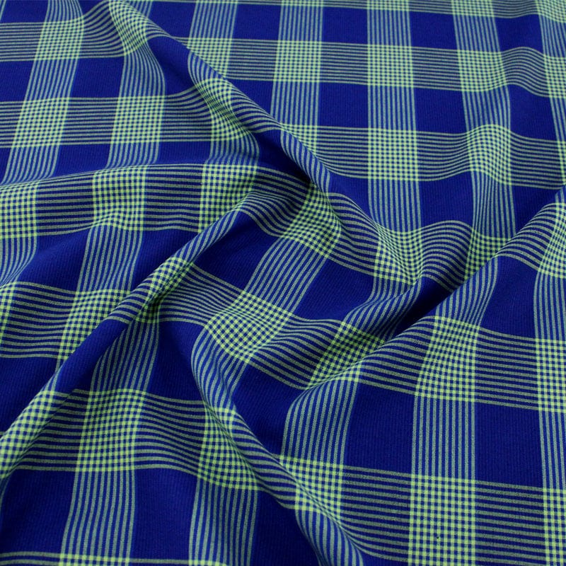 SUITING Dress Fabrics Men's Check Suiting Fabric 150 cm (6614458204249)
