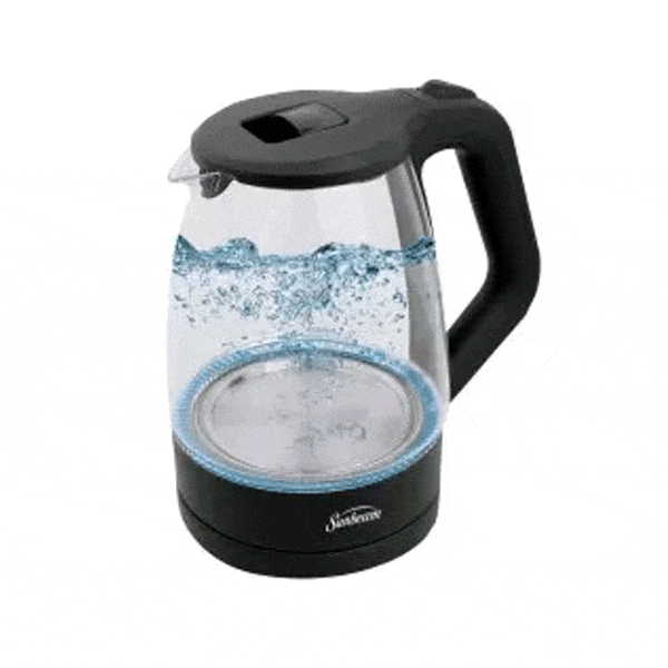 Sunbeam KETTLE Sunbeam 1.7 Litre Cordless Glass Kettle SGK-400 (2061695418457)