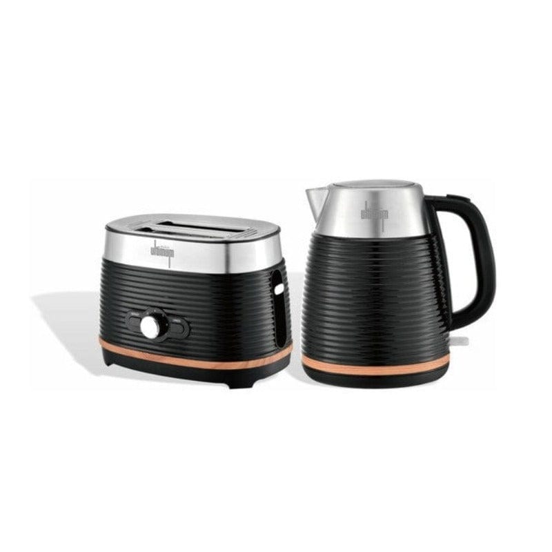 Sunbeam TOASTER & KETTLE Sunbeam Ultimum Staineless Steel Kettle & Toaster Set - Black SDBP-2800 (7043718447193)