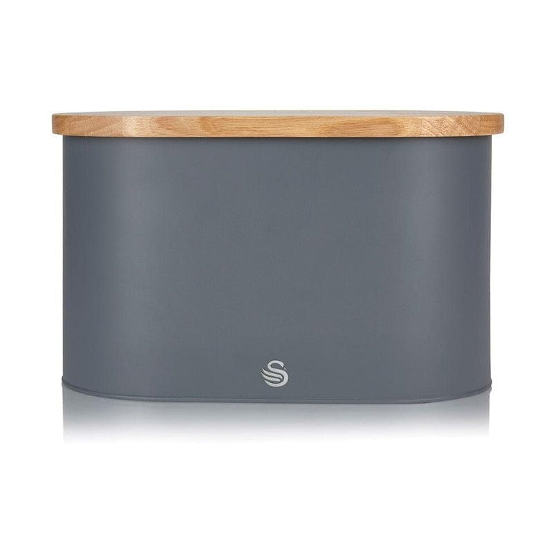 Swan Bread Bin Swan Nordic Bread Bin Grey SKWA17512GRYN (2061596983385)