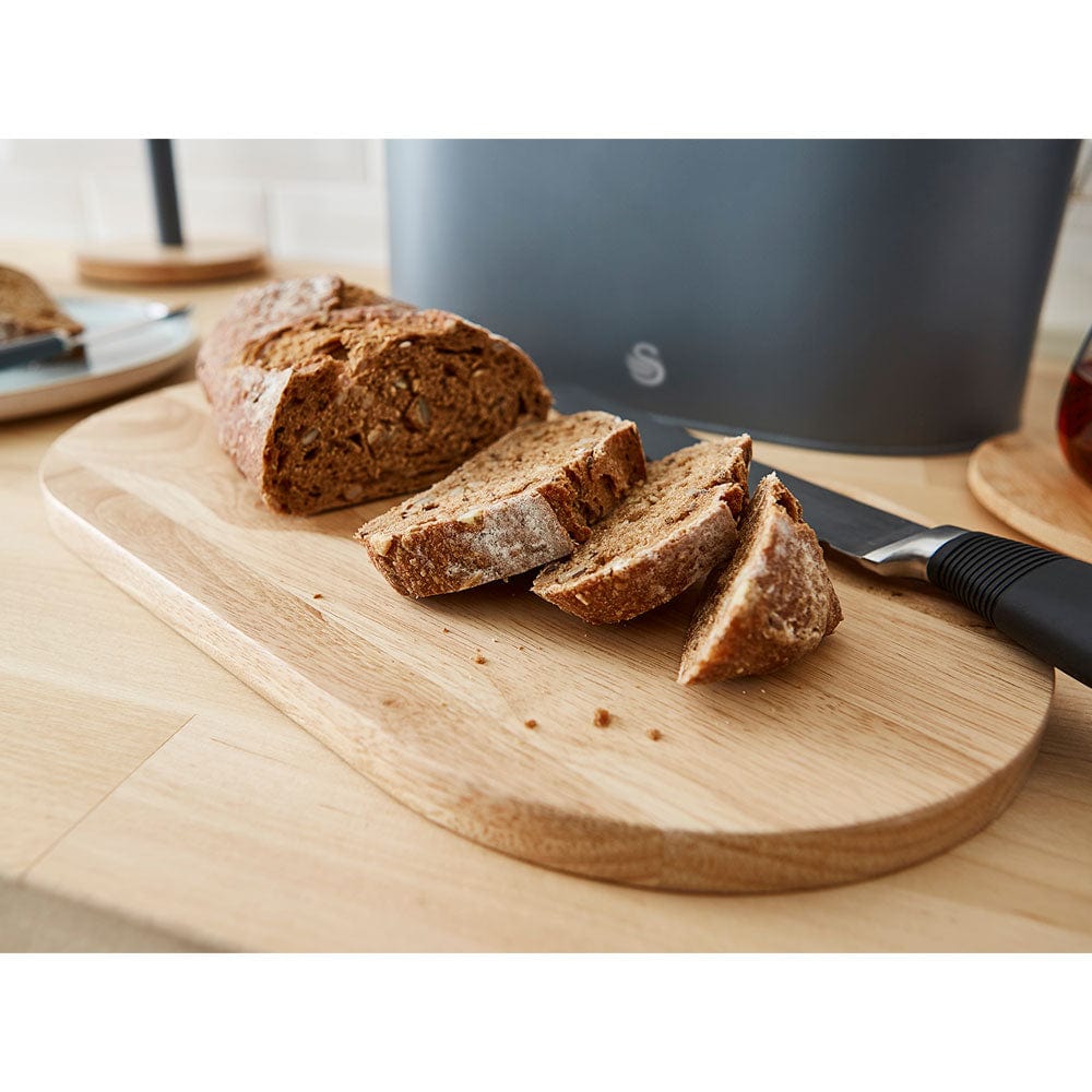 Swan Bread Bin Swan Nordic Bread Bin Grey SKWA17512GRYN (2061596983385)