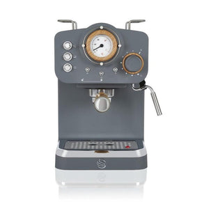 Swan COFFEE MACHINE Swan Nordic Slate Grey Espresso Coffee maker SK22110GRYN (4781947027545)