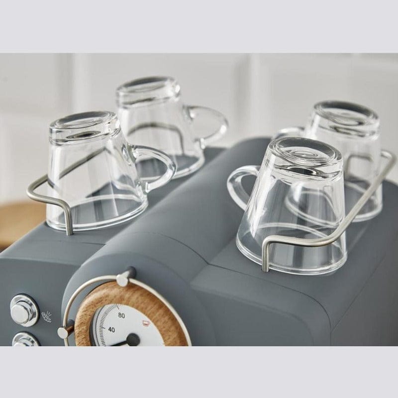 Swan COFFEE MACHINE Swan Nordic Slate Grey Espresso Coffee maker SK22110GRYN (4781947027545)