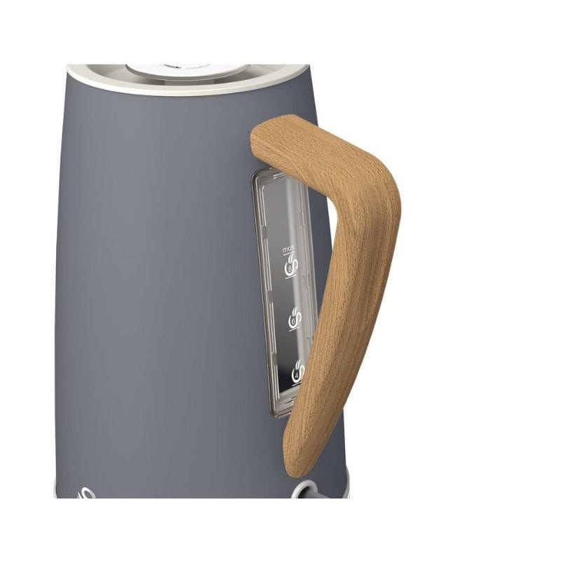 Swan KETTLE Swan Nordic 1,7 Litre Polished Stainless Steel Cordless Kettle SNK9G (6714150125657)