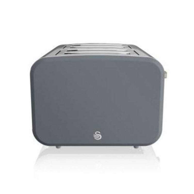 Swan TOASTER Swan Nordic 4 Slice Polished Stainless Steel Toaster SNT4G (6714118373465)