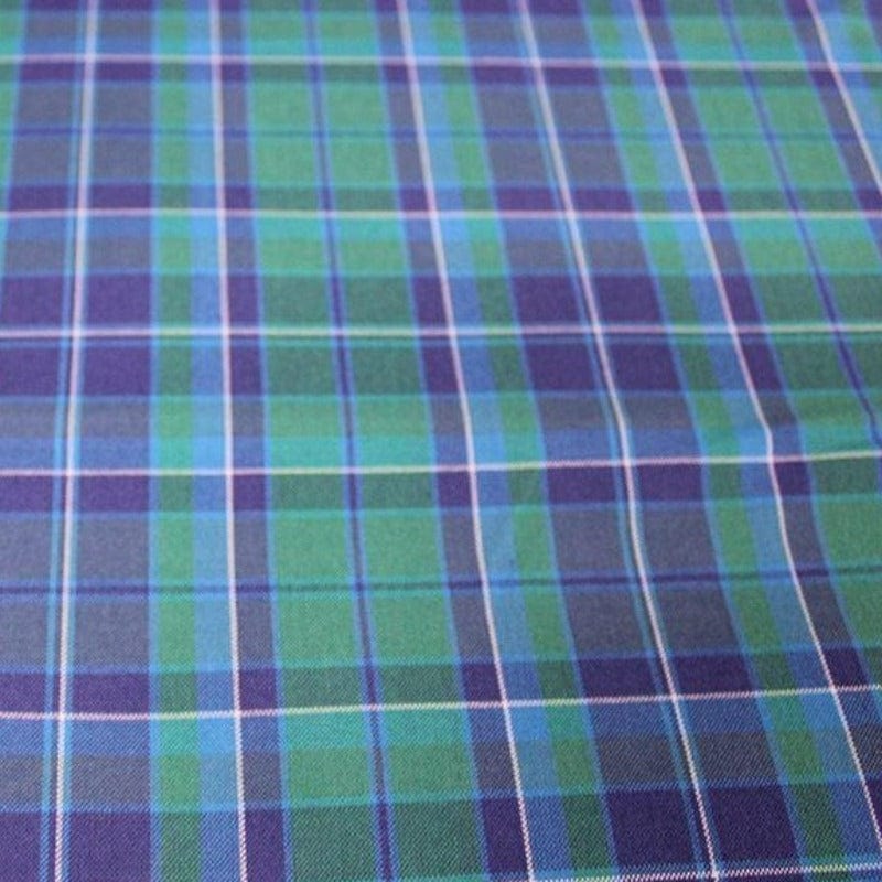 TARTAN CHECK Dress Fabrics Tartan Check Green Fabric (4771388981337)