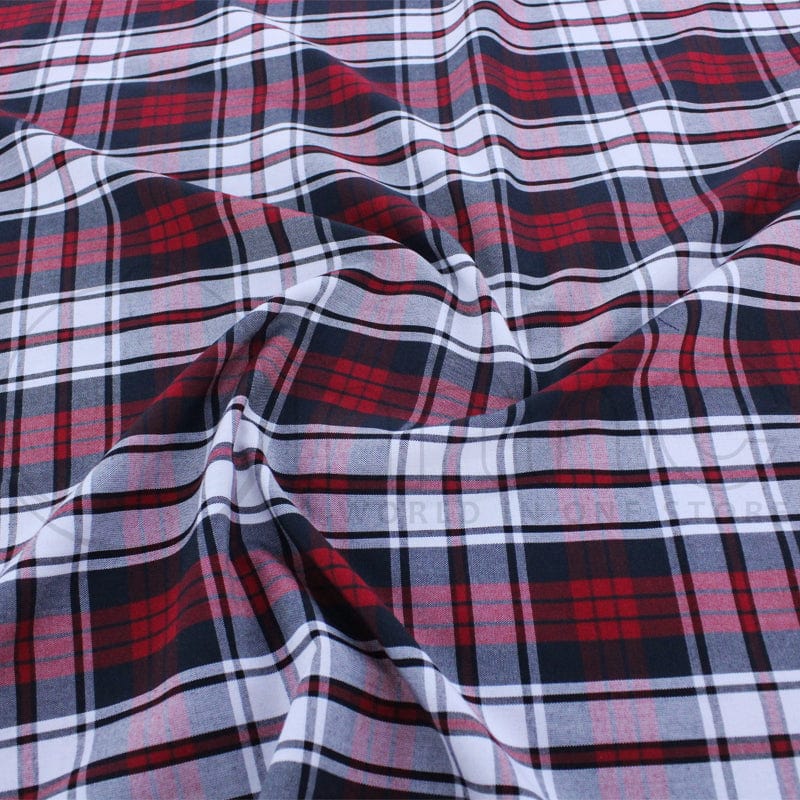 Tartan Check Red/Check Fabric 150cm for Sale ️ Lowest Price Guaranteed