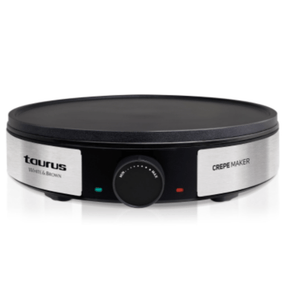 Taurus Crepe Maker Taurus 1200w Crepe Maker Variable Temperature Control Non-stick Black 30cm (6798500167769)