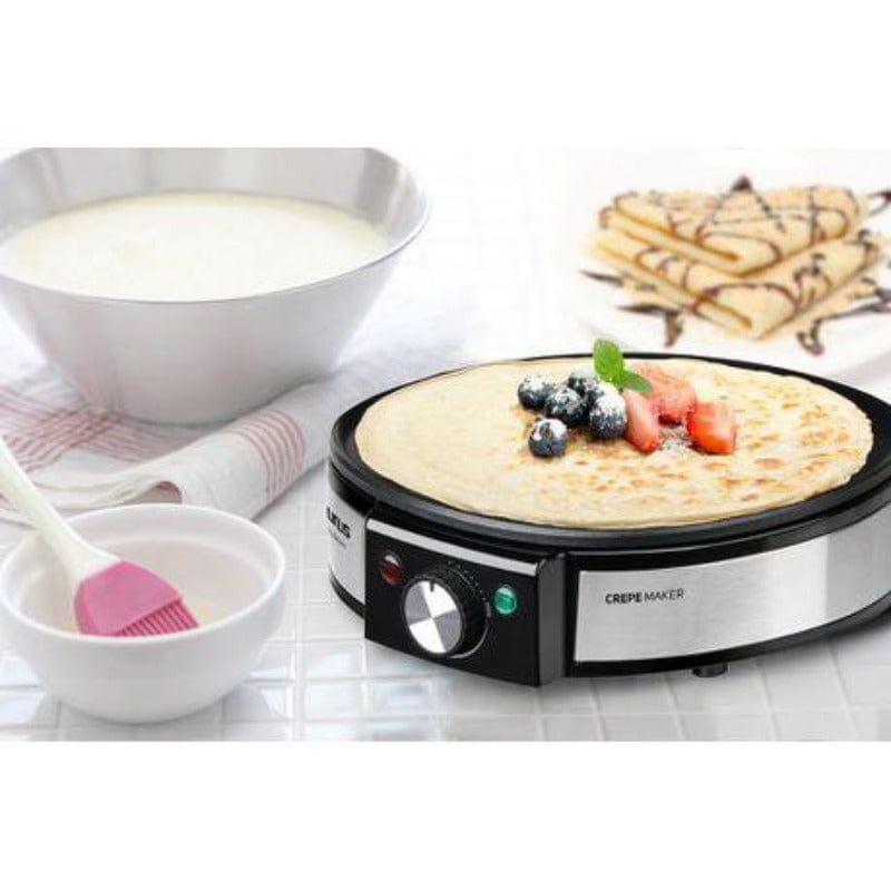 Taurus Crepe Maker Taurus 1200w Crepe Maker Variable Temperature Control Non-stick Black 30cm (6798500167769)