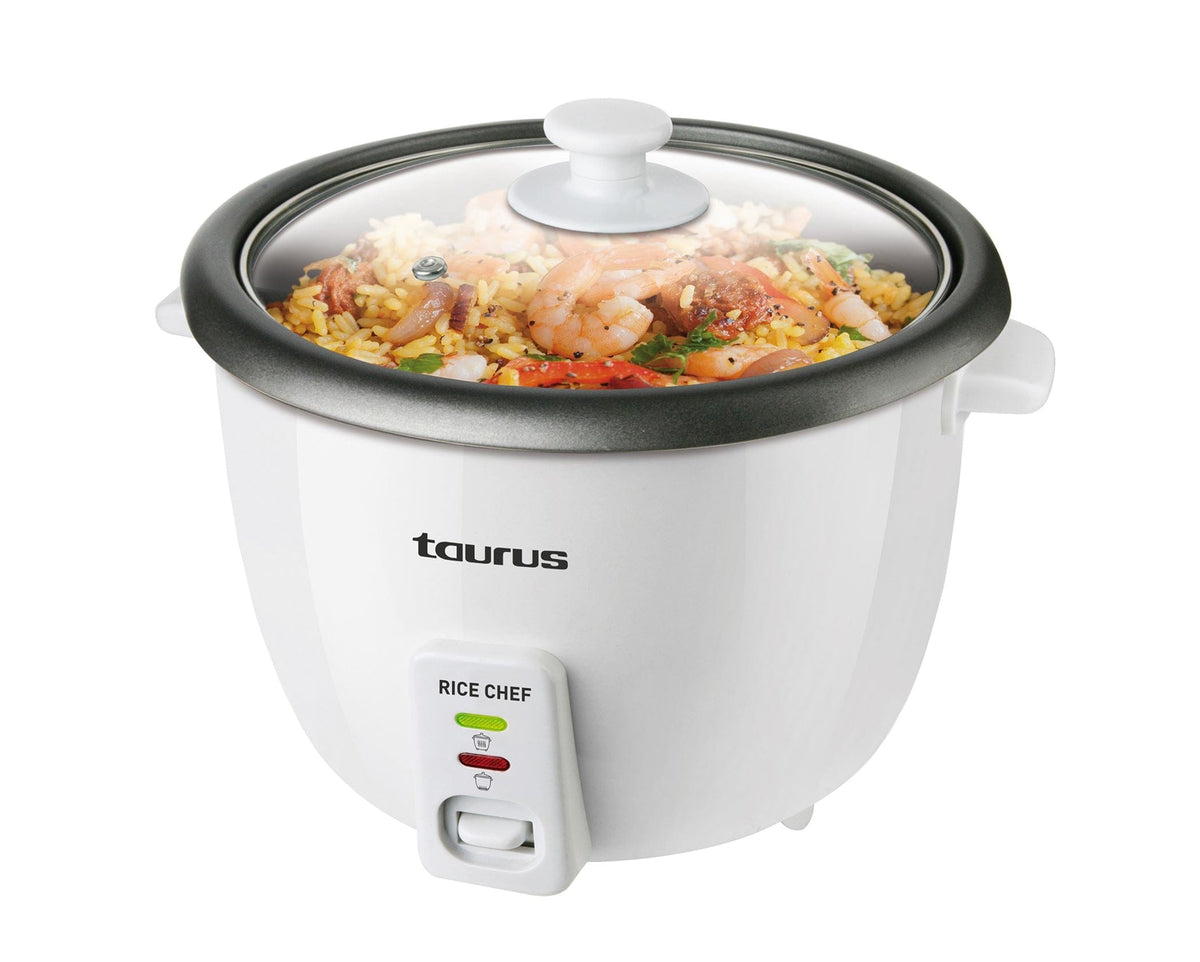 Taurus Food Processor Taurus Rice Cooker Plastic White 1.8l 700w Rice Chef 968934 (7236898062425)