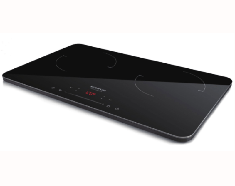 Taurus Induction Cooker Taurus Induction Cooker Double Led Display Crystal Black Variable Heat Settings 3500W "Darkfire (6806942941273)