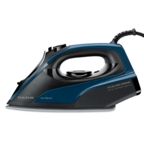 Taurus Iron Steam Taurus 2400W Iron Steam / Dry / Spray Ceramic Blue 275ml Atlas (6807088988249)