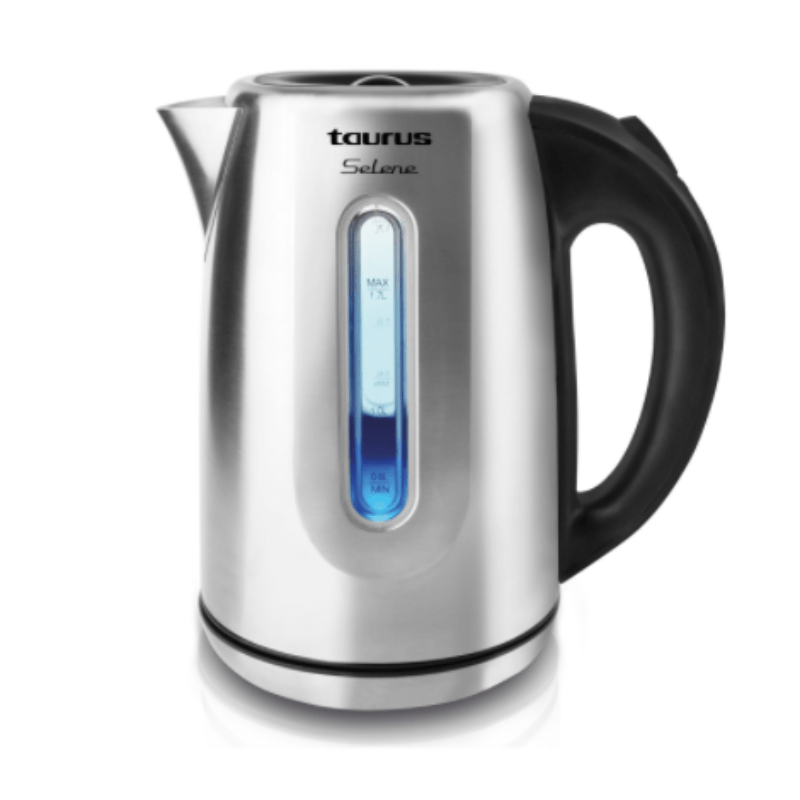 Taurus KETTLE Taurus Kettle 360 Degree Cordless Stainless Steel Brushed 1.7 Litre 2200w Selene (6782132682841)