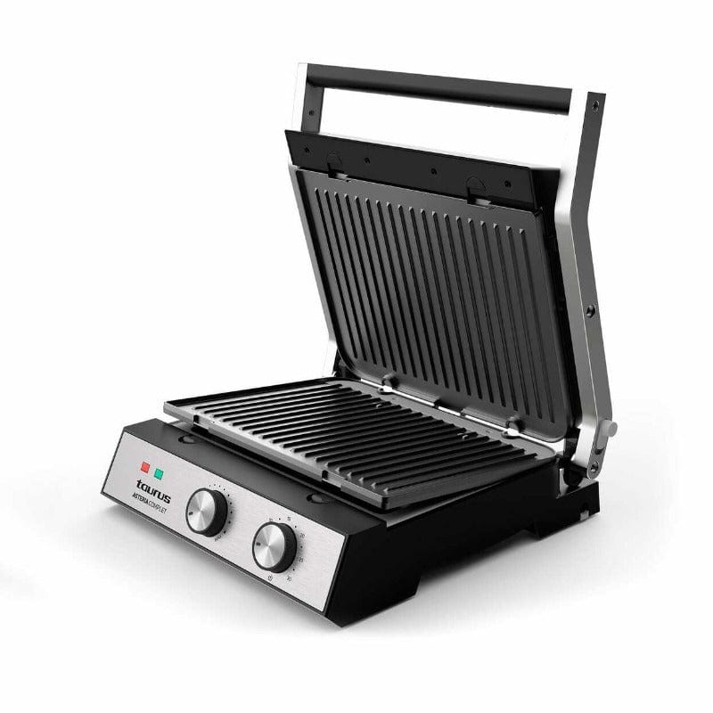 Taurus Press Taurus Panini Press Adjustable Temperature Black 29 X 23cm 2000W "Asteria Complet" (6806785097817)