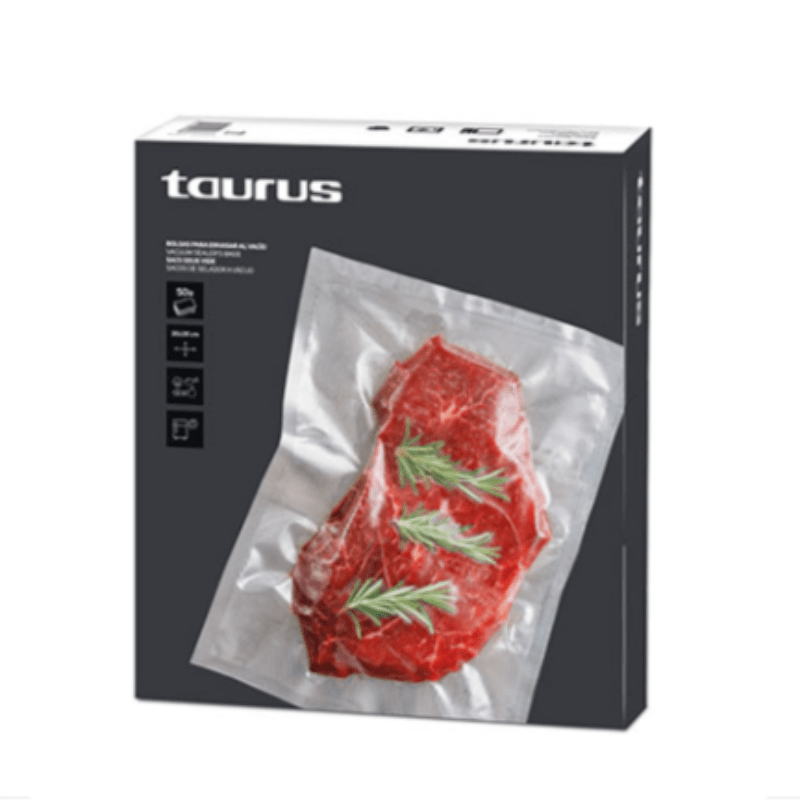 Taurus Vacuum Sealer Rolls Taurus Vacuum Sealer Bags Plastic 30x35cm VAC6000 (6941836705881)