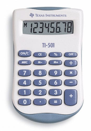 TEXAS INSTRUMENTS CALCULATOR Texas Instruments TI-501 SV Calculator (2141879369817)