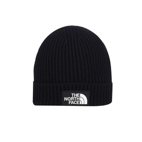 The North face Beanies The North Face Logo Box Cuffed Beanie Black (7259740536921)