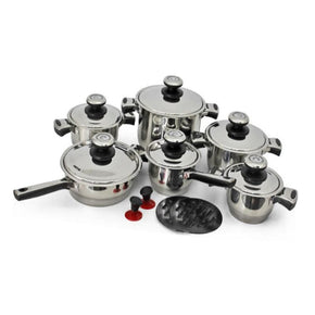 Tissolli Tissolli Therma Knob 16 piece Pot Set (2125382090841)