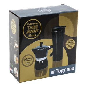 Tognana MUG Tognana Set Take Away Black (7015986298969)