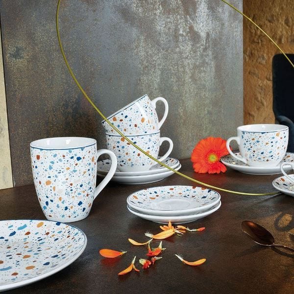 Tognana MUGS Tognana Terrazzo Mug 350ml Set of 6 (6873096454233)