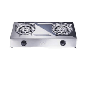 Totai Gas Hot Plate Totai Hot Plate 2 Burner Stainless Steel Gas Stove 26/015A (7008459489369)