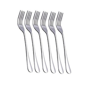 totally home Kitchen Stainless Table Forks Set of 6 (4636269051993)