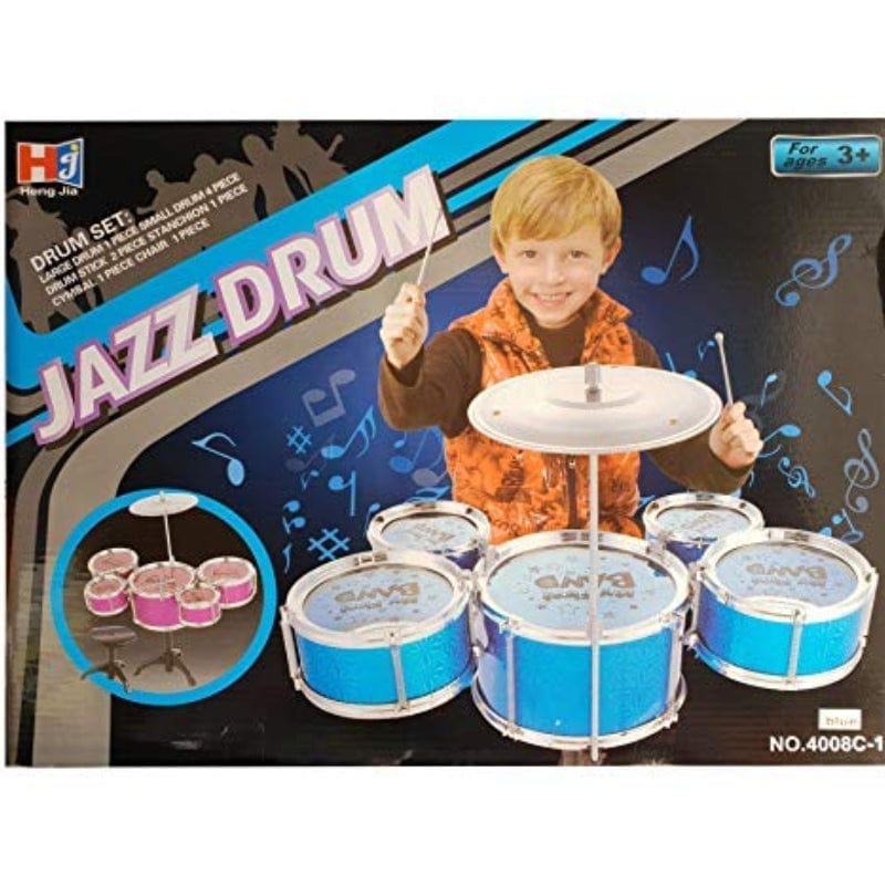 Toys DRUM SET Kids Rock  Jazz Drum Set Kit Musical Educational (4324027695193)