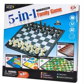 Toys Tech & Office Family Game 5 in 1 S4403 (4704466108505)