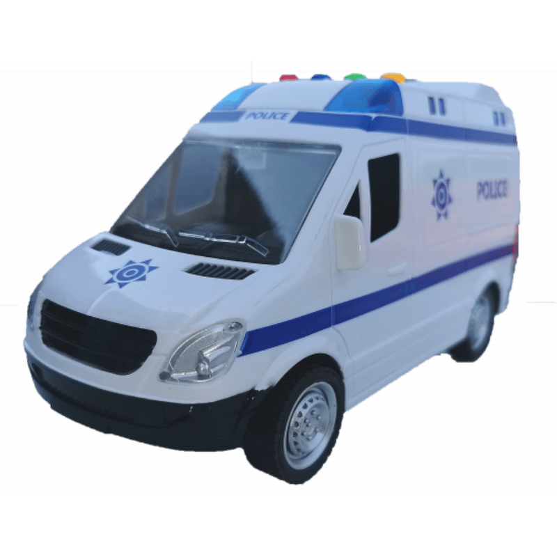 Toys Tech & Office Police Van rj3319 (4704460079193)