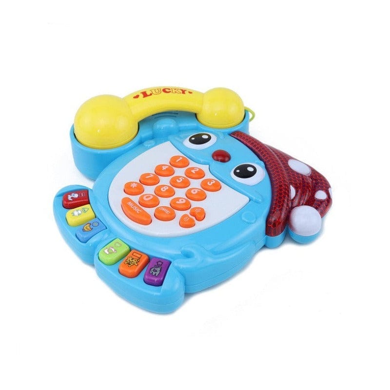 Toys TOY PHONE My Baby Elves Phone Baby Multi-Function Toy Learn and Play Music 877 (4705006288985)