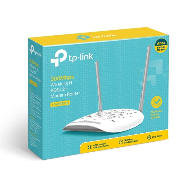 TP Link Wireless Router TP-Link TD-W8961N 4 Port Router (7218244845657)