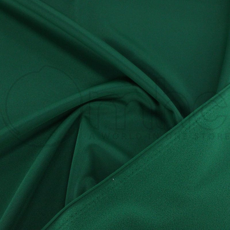 TRACKSUITING Dress Fabrics Bottle Green Triacetate Fabric 150cm (7241163309145)