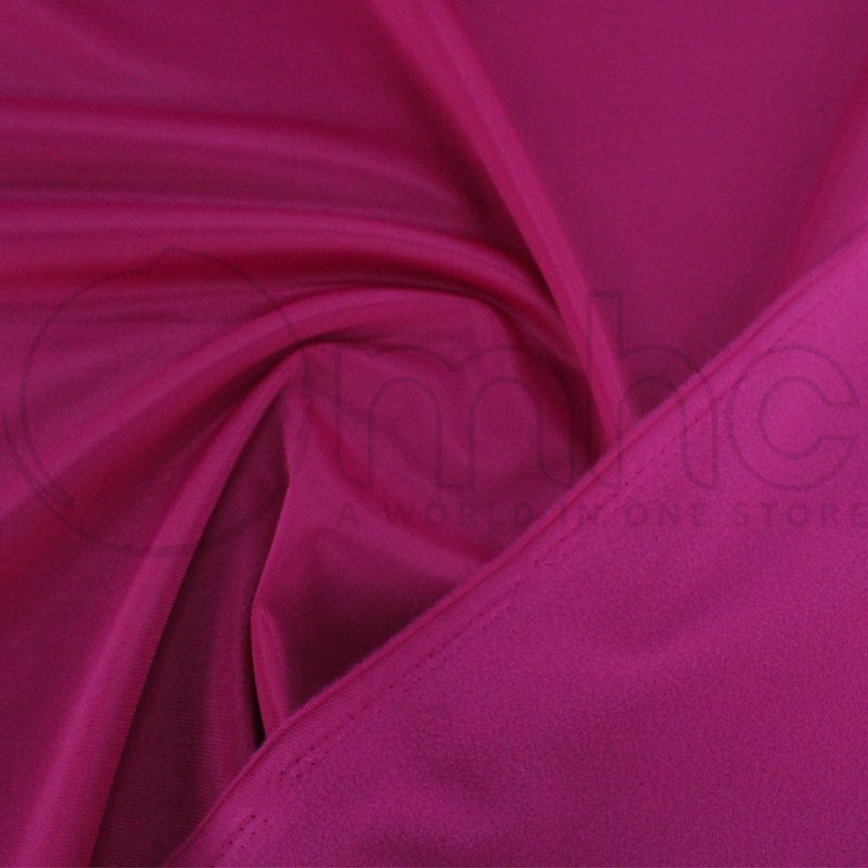 TRACKSUITING Dress Fabrics Cerise Triacetate Fabric 150cm (7241163309145)