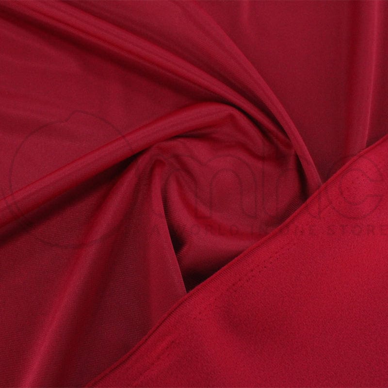 TRACKSUITING Dress Fabrics Red Triacetate Fabric 150cm (7241163309145)