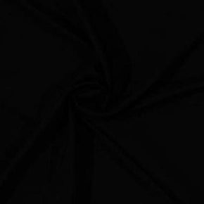 TRILOBAL Dress Fabrics Black 150 cm Trilobal Fabric 150 cm (4753428676697)