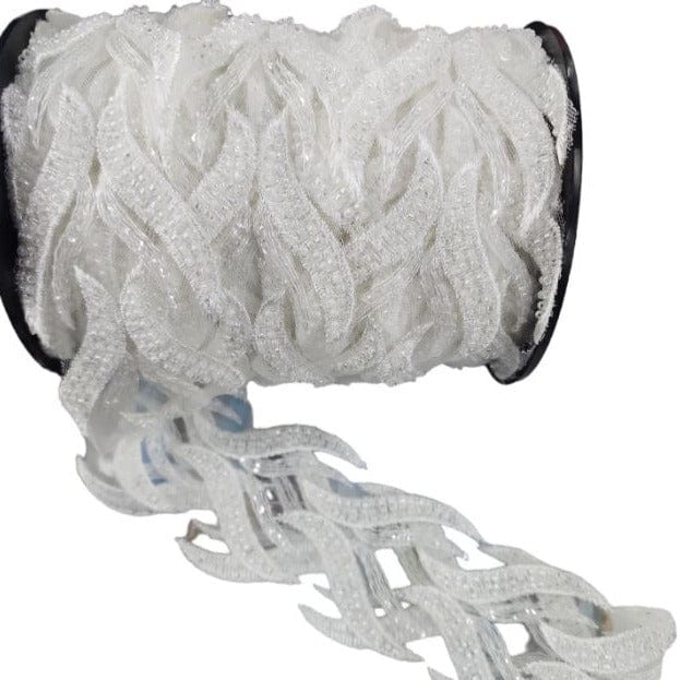 TRIMMINGS Habby Beaded Bridal Trimming BT154 (7265735802969)