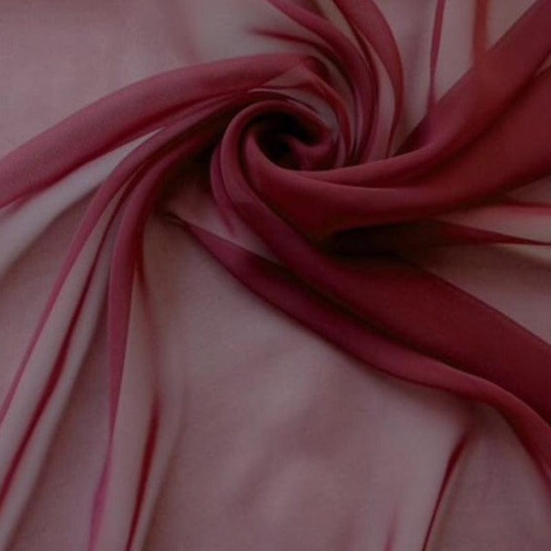 TULLE Dress Fabrics Maroon 300 cm Nylon Tulle Fabric 300cm (4758862987353)