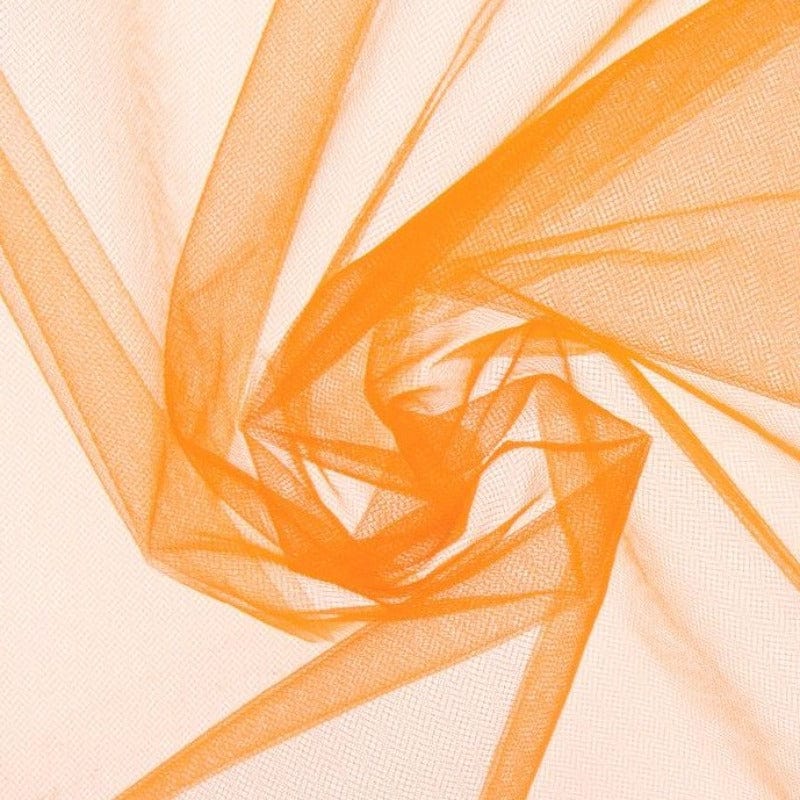 TULLE Dress Fabrics Orange 300 cm Nylon Tulle Fabric 300cm (4758862987353)