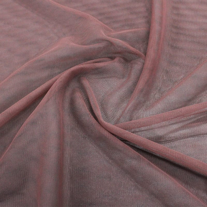 TULLE Dress Fabrics Pink Mist Soft Tulle Fabric 150 cm (6561918976089)