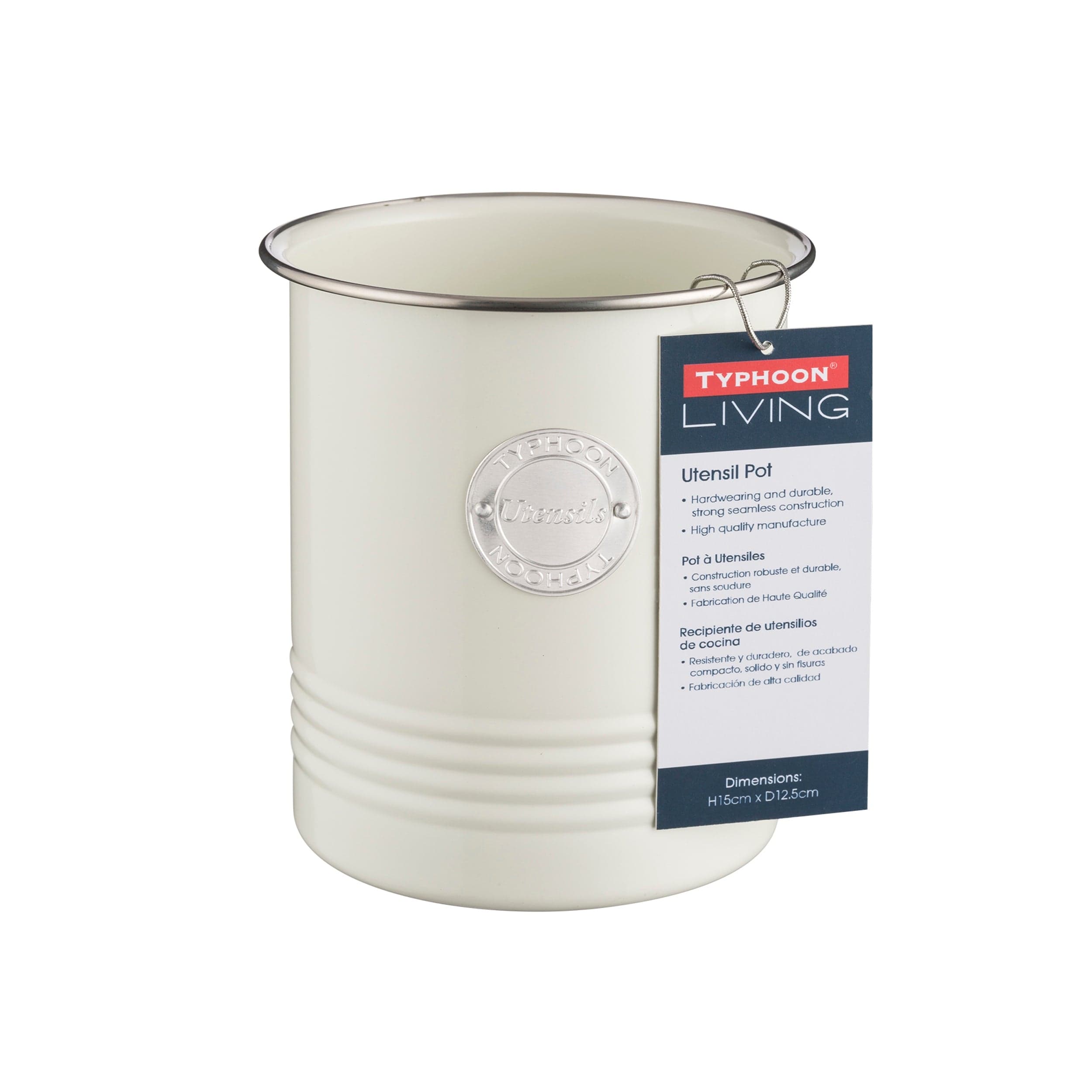 Typhoon CANISTER Typhoon Living Cream Utensil Pot TY1401743 (7200818364505)
