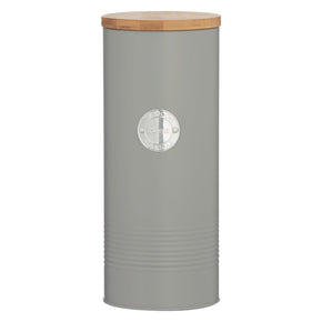 Typhoon CANISTER Typhoon Living Grey Pasta Jar TY1400737 (7176864268377)