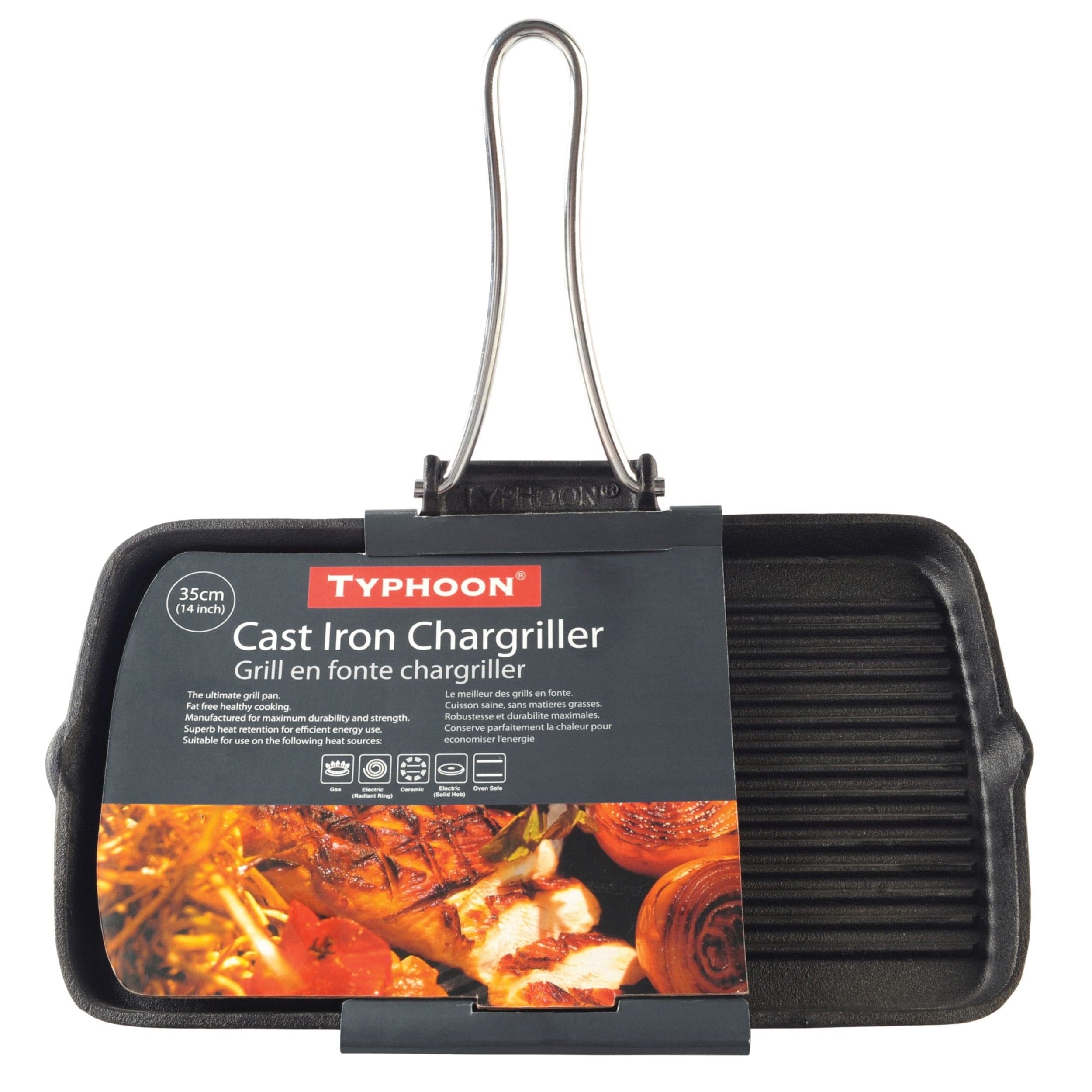 Typhoon Griller Typhoon Folding Handle Rectangular Chargriller TY1400321 (7201140998233)