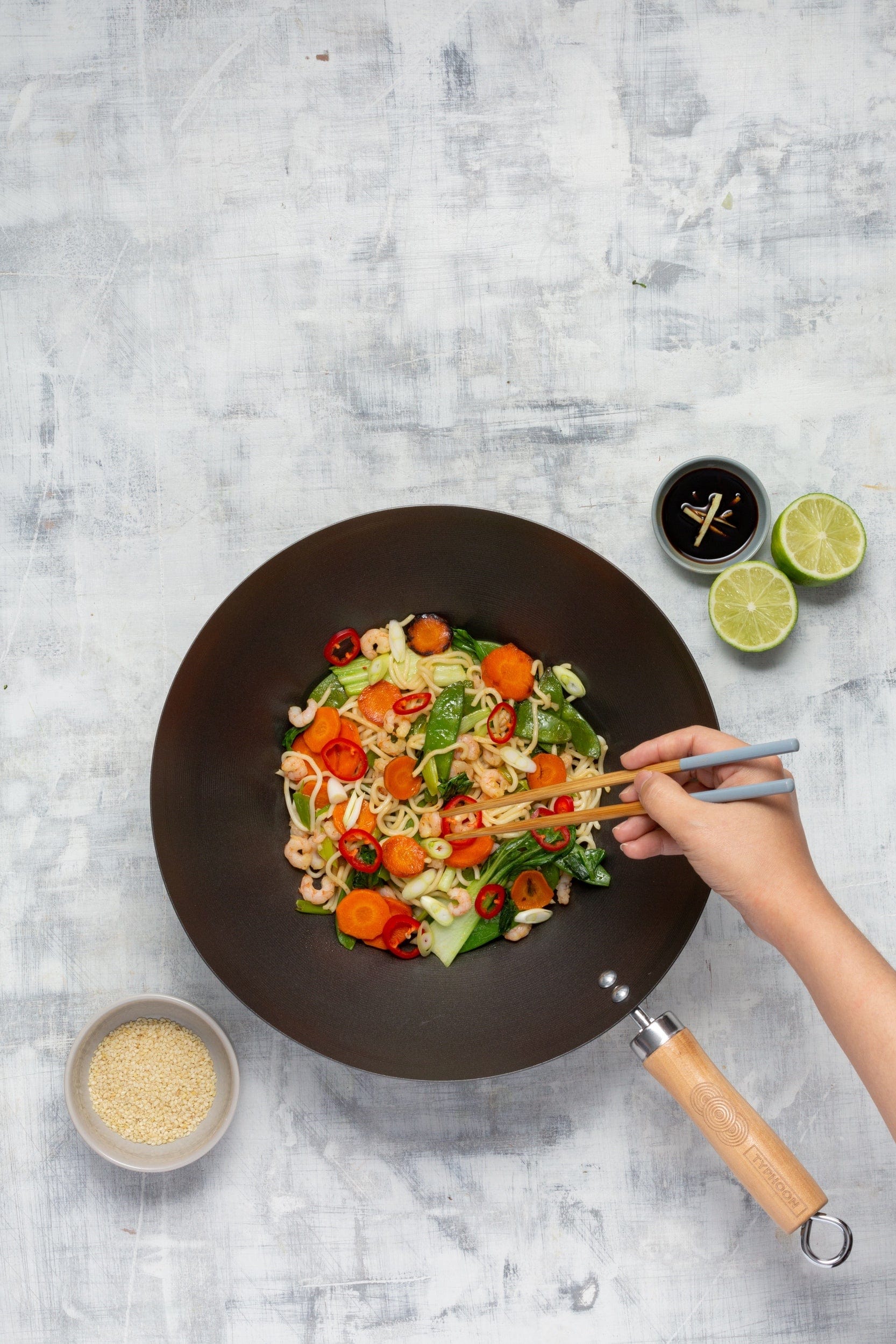 Typhoon WOK Typhoon Wok 31cm TY1401109 (7201168359513)